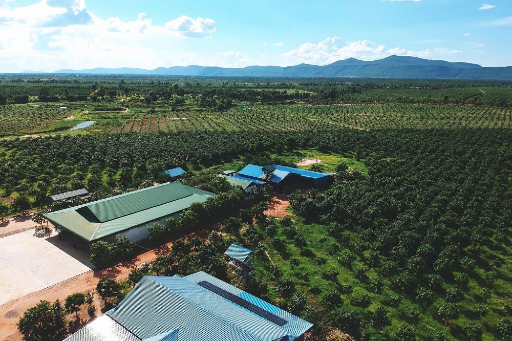 Kampong Chhnang, Kambodscha – Farm Pure Off-Grid Optical Storage System