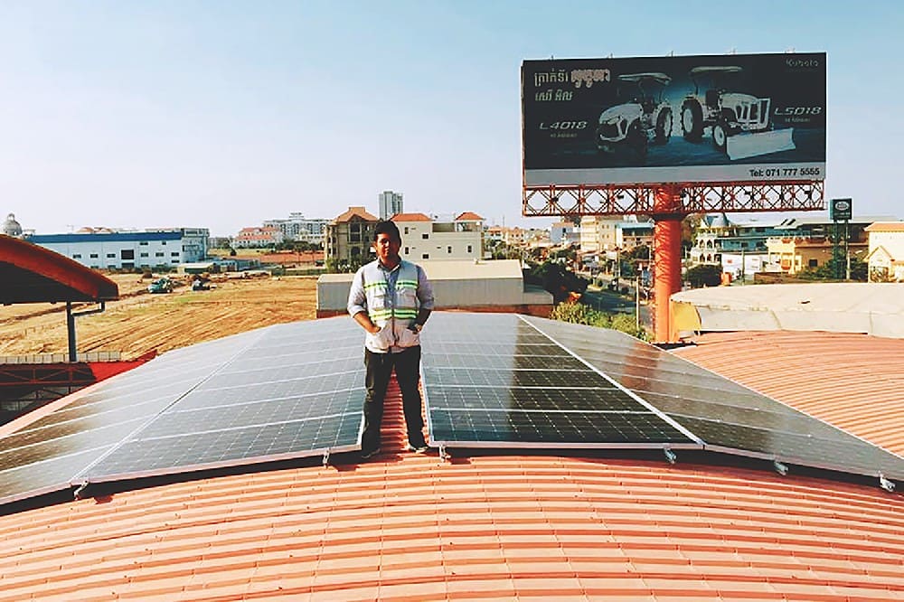 Phnom Penh, Kambodscha – Kommerzielles optisches Speichersystem