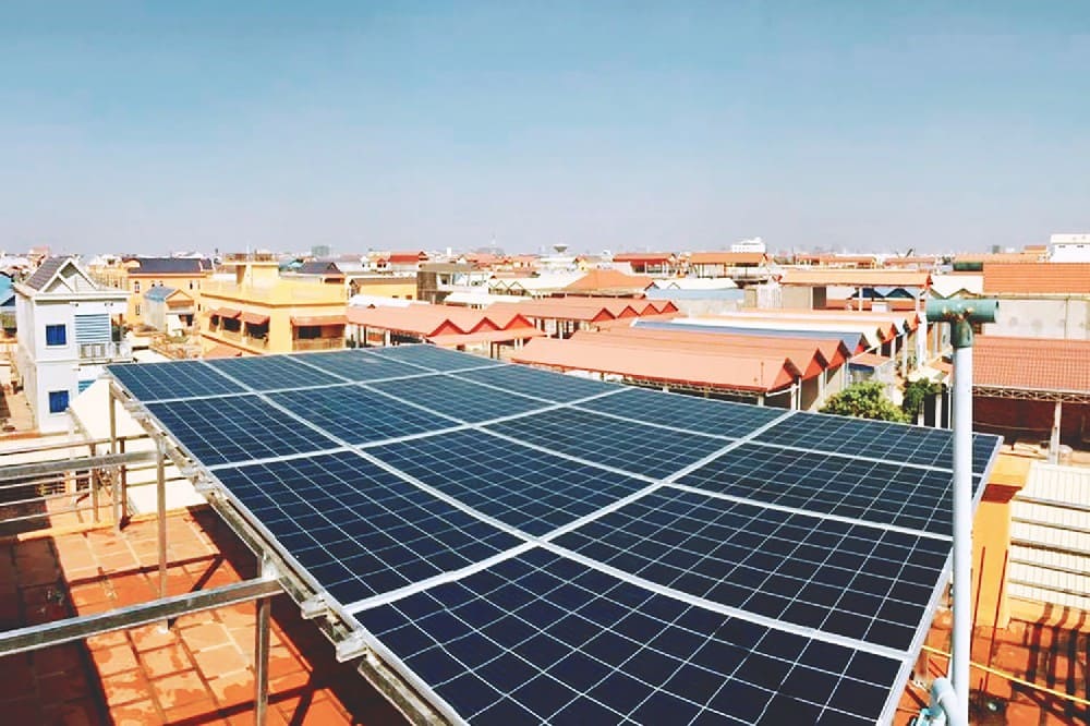 Phnom Penh, Kambodscha – Photovoltaik-Speichersystem für Privathaushalte