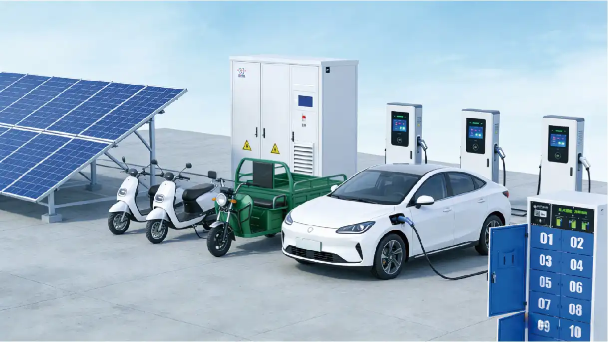 Integrated PV-Storage-Charging & Battery Swapping Comprehensive Service Platform